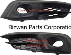 Civic fc6 2016-2021 Lower Bumper Grill and Fog cover 0