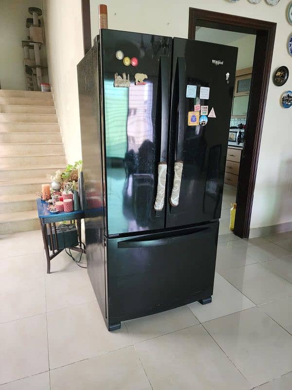 whirlpool double door heavy duty refrigerator 1