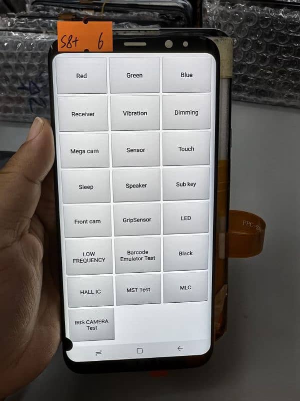 S8 plus doted panels available good price. Samsung. oppo. All modl avnle 3