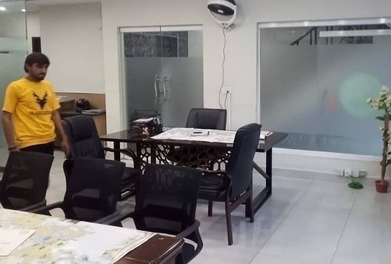 5 marla ground floor availble for rent on main boleved 2