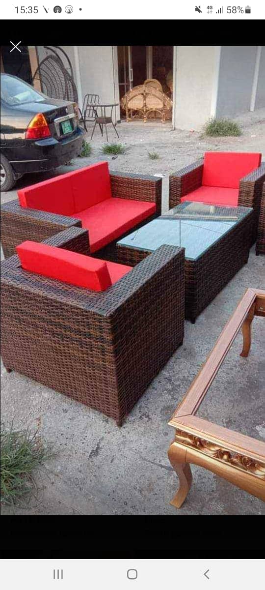 rattan sofa sets/dining tables/garden chair/outdoor swing/jhula/chair 16