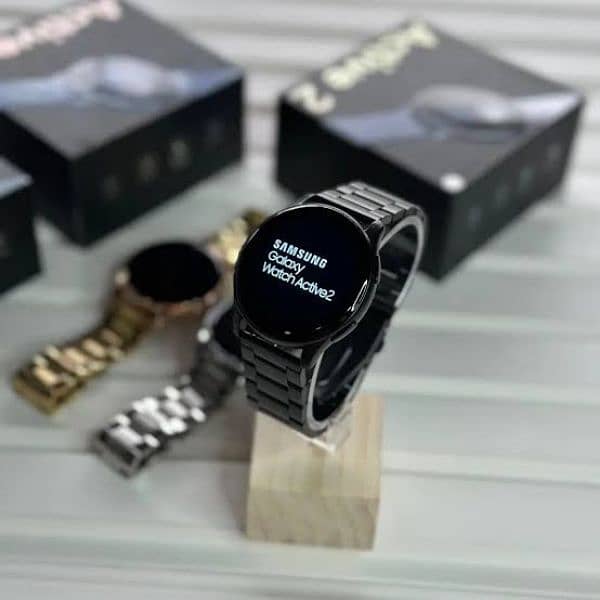 Samsung active 2 smart watch  AMOLED Display  watch mobile wali gari 2