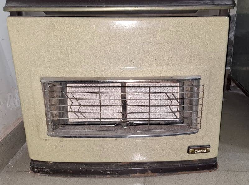 Corona double plate Gas Heater 0