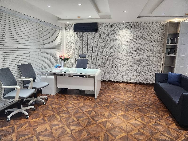 8 MARLA FULLY FURNISHED OFFICE FOR RENT 24