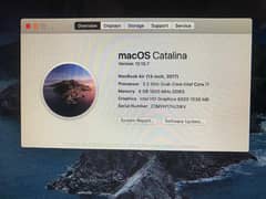 Apple Mackbook Air 2017 13 inch 8 /256ssd core i7 condition 10/9.5 0