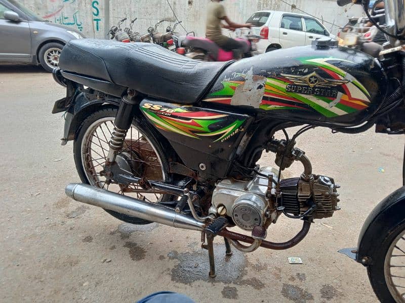 super star bike saf sutri nut to nut original shiny genuine condition 13