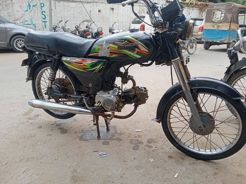 super star bike saf sutri nut to nut original shiny genuine condition 14