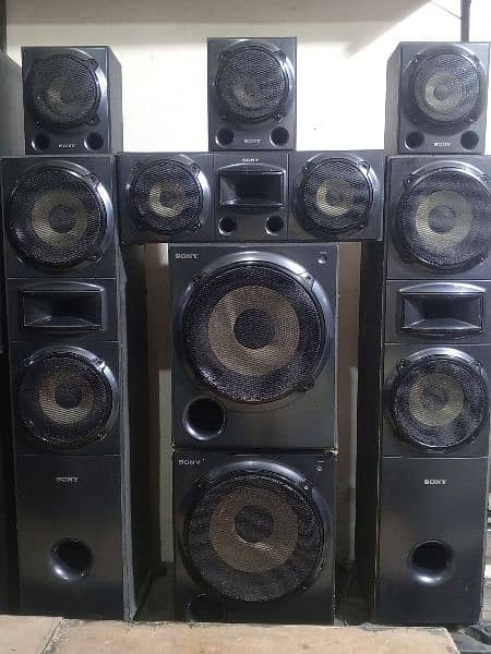 Sony  (SS-SRP5000) speakers with active woofers 1