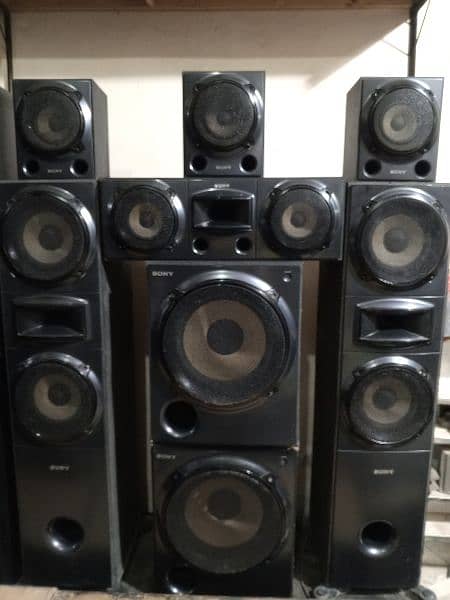 Sony  (SS-SRP5000) speakers with active woofers 3