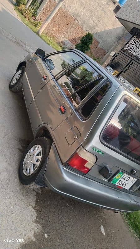 Suzuki Mehran VX 2014. Chill A. C. non Accident genuine for sell 15