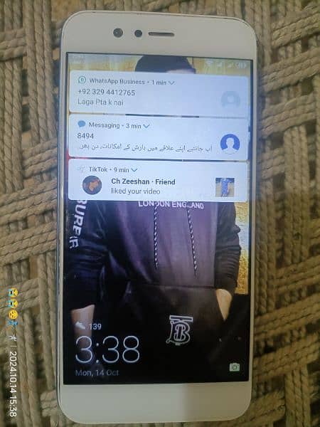 Huawei nova 2 4/64 all okay condition 10/9 koi masla nahi hay all okay 0