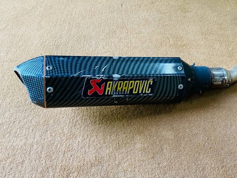 Akrapovic Carbon Fiber Exhaust 1