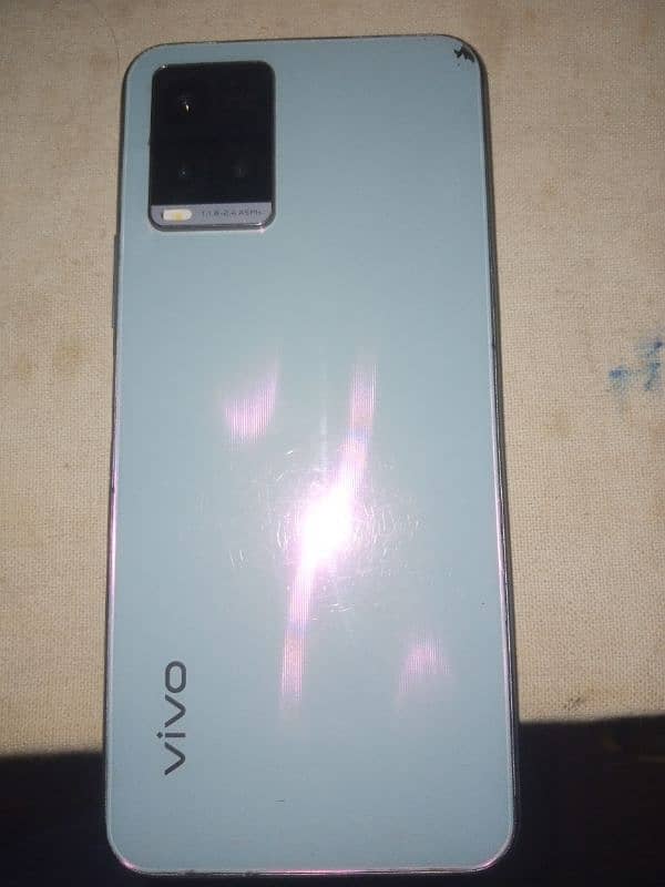 Vivo y33s with box 8+4 128 1