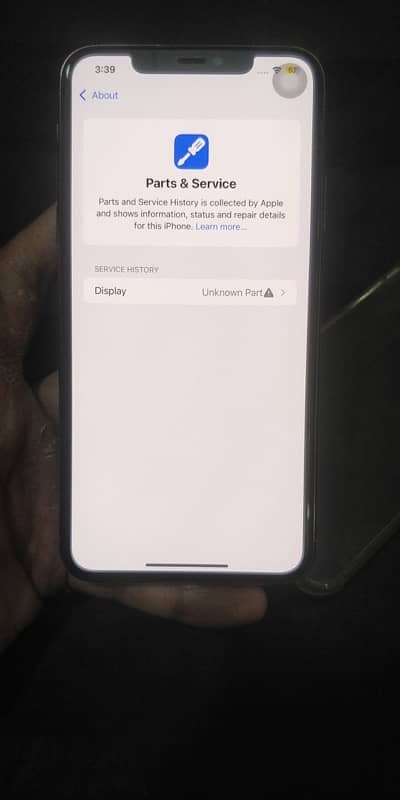 Iphone 11 pro max jv display message 5