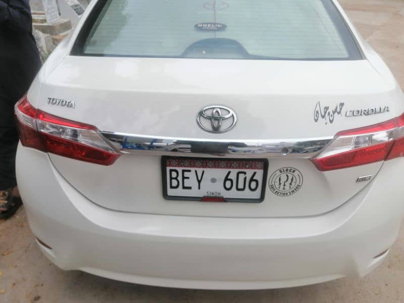 Toyota Corolla GLI 2016 urgent sale 1