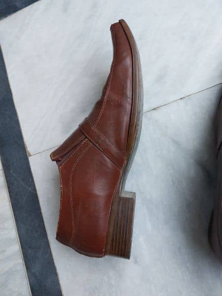 servis brown formal shoes 1