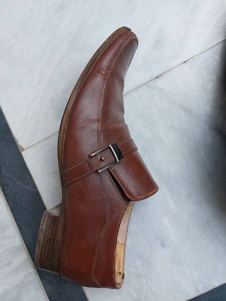 servis brown formal shoes 2