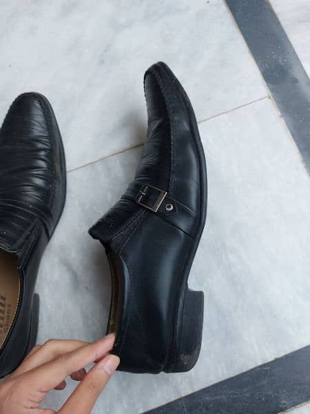 servis black formal shoes 2