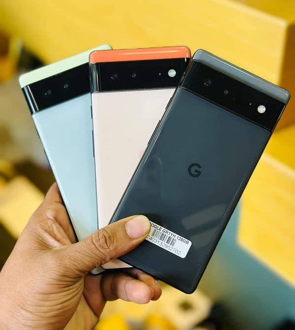 Google Pixel 6a , Pixel 6 Dual sim Approved 128GB USA imported Stock 0