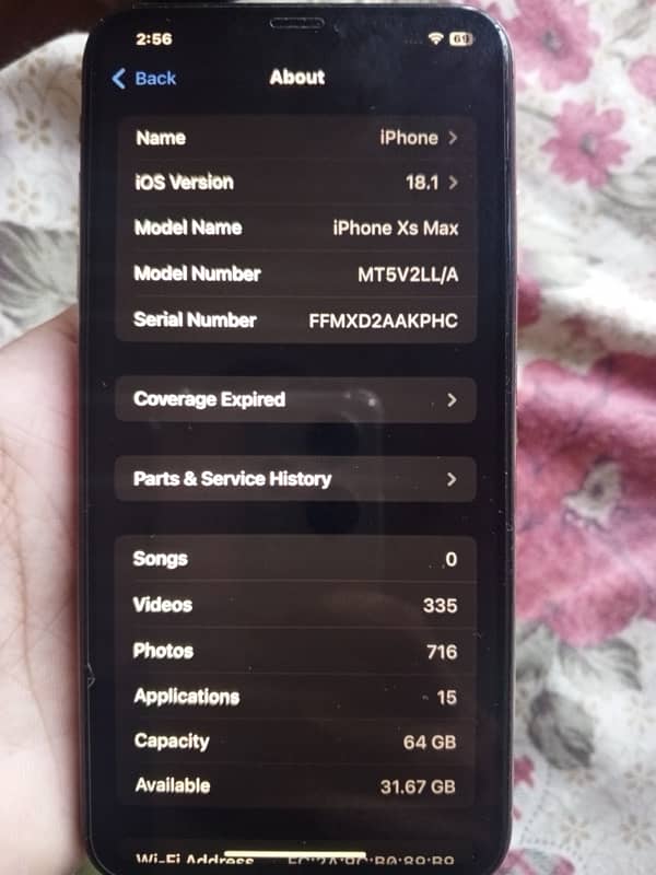 xs max 64 gb 4