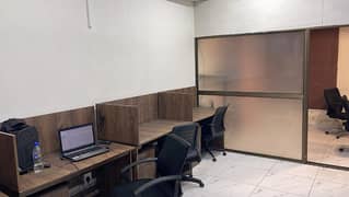 605 Sqft Furnished Office | Al Hafeez Executive | Gulberg Lahore 0