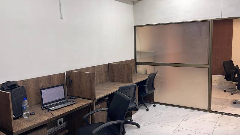 605 Sqft Furnished Office | Al Hafeez Executive | Gulberg Lahore 0