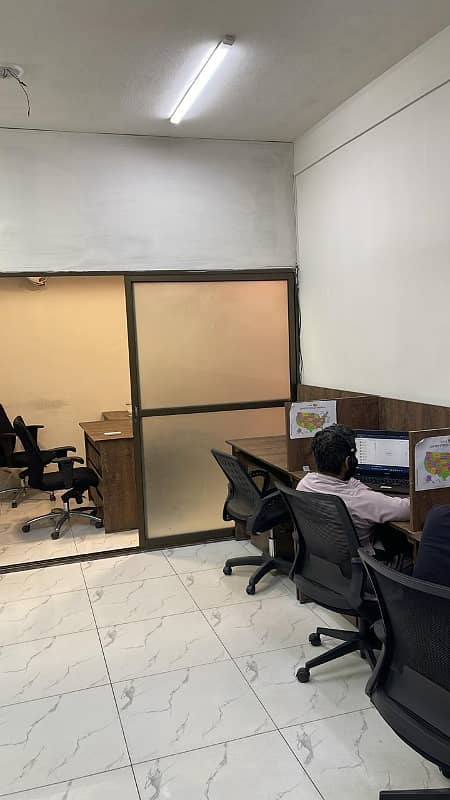 605 Sqft Furnished Office | Al Hafeez Executive | Gulberg Lahore 4