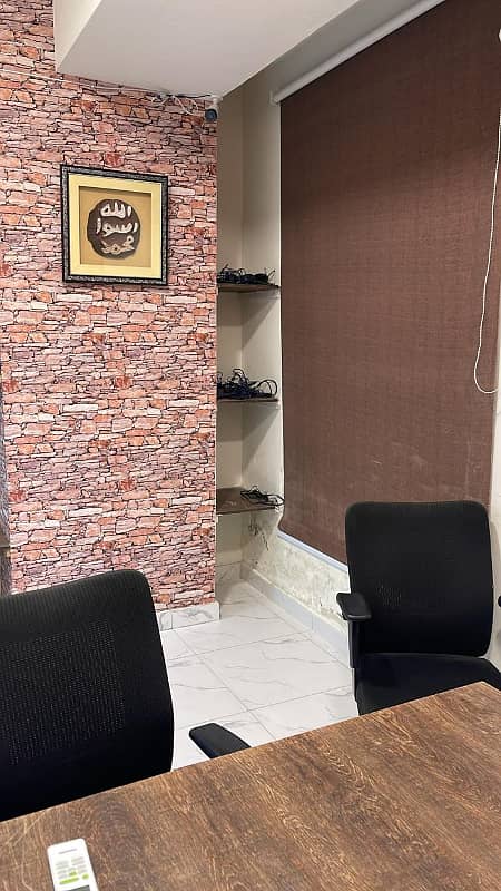 605 Sqft Furnished Office | Al Hafeez Executive | Gulberg Lahore 8