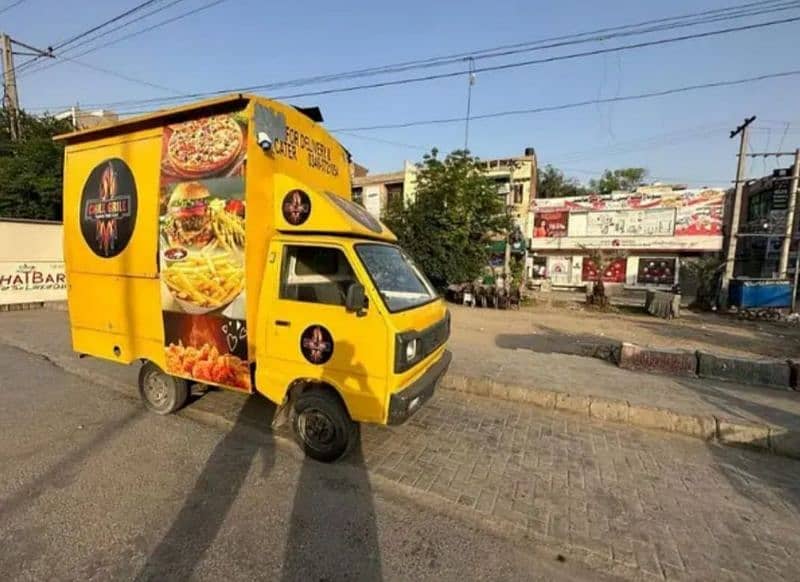 Suzuki pickup Food van 3