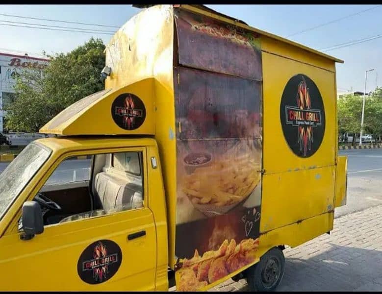 Suzuki pickup Food van 4