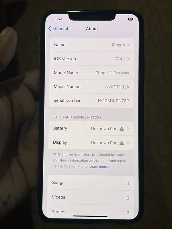 iphone 11 pro max 512gb 7