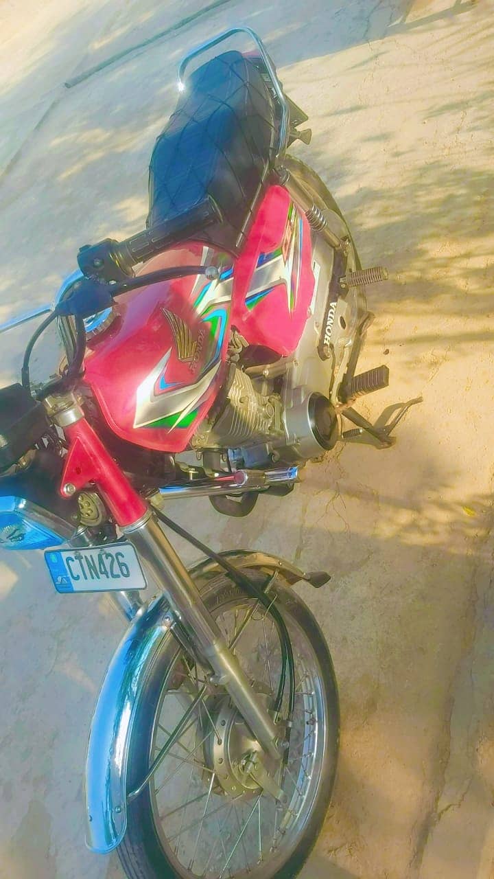 Honda 125 2023 Model Islamabad Number 2