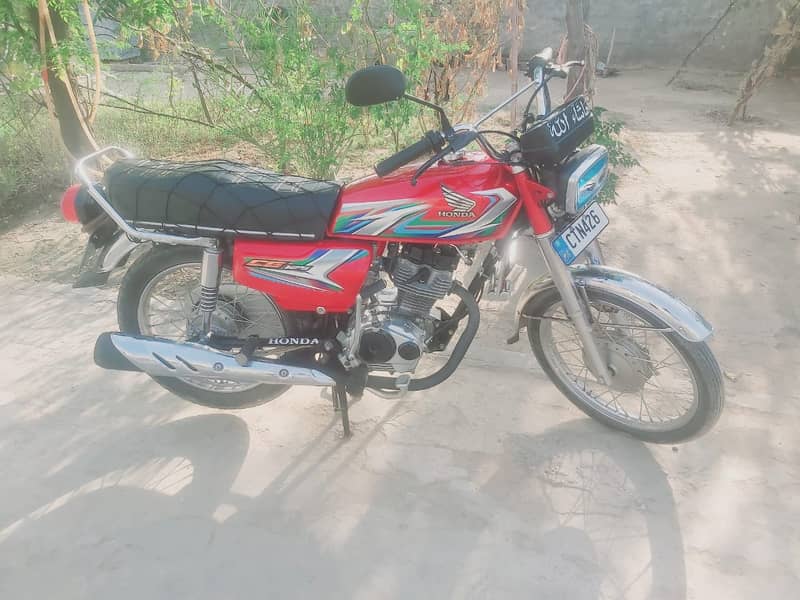 Honda 125 2023 Model Islamabad Number 6