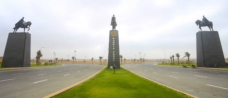 Precinct 50 Residential plot of 500 Sq. yards in Bahria Paradise Bahria Town Karachi 2