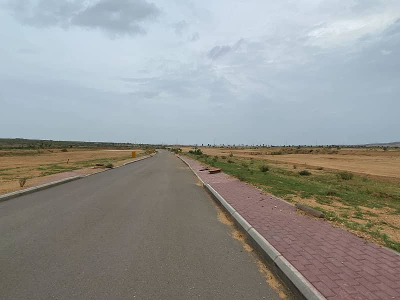 Precinct 33 New Deal Residential plot 500 Sq. Yards near Sports City Villas Bahria Town Karachi 8