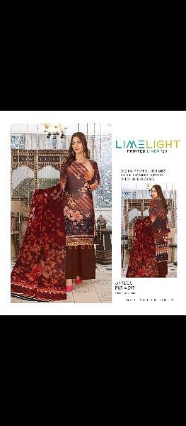 Limelight winter collection linen Unstich 2