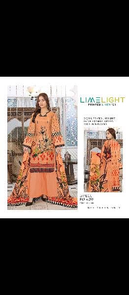 Limelight winter collection linen Unstich 6