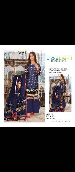 Limelight winter collection linen Unstich 7