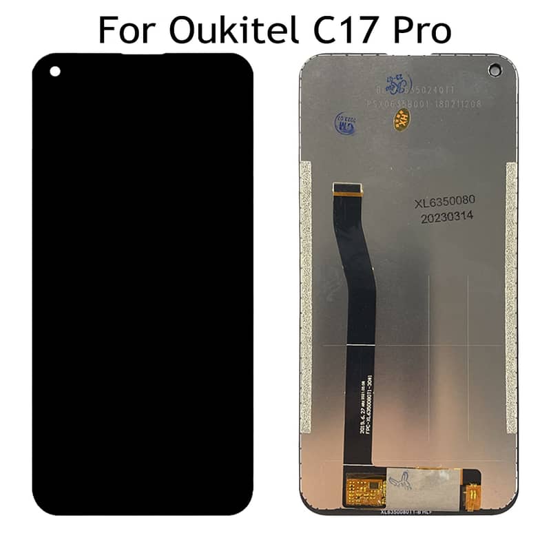 Oukitel c17pro lcd panel 0