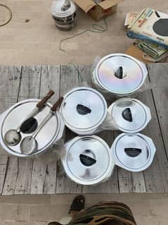 Cooking pots set brand new