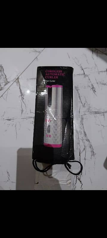 rechargeable flawless hair curler 1