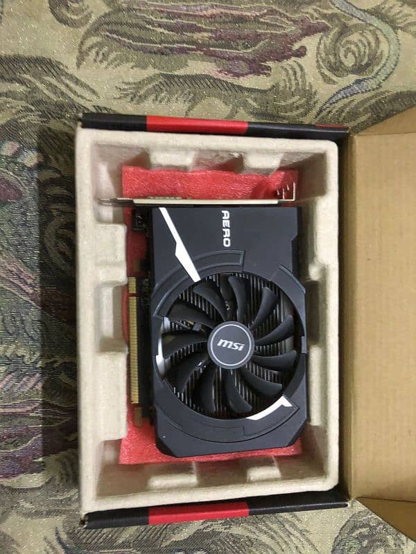 MSI Radeon Rx 550 4gb overclock edition 1