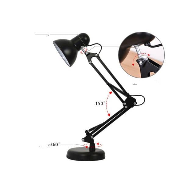 Desk Lamp with adjustable arms 6