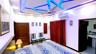 Independent Fully Furnished Portion / Room with TV Lounge for Small Family, WORKING Couple or Male / Female Executives seeking Fully furnished accommodation on daily, weekly, monthly