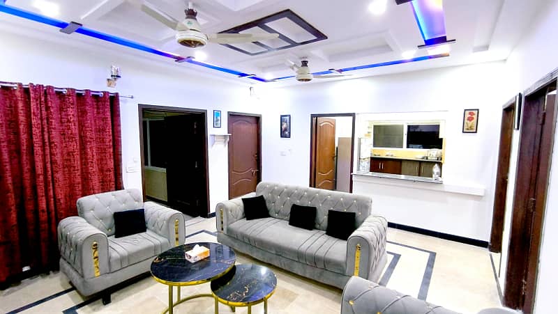 Independent Fully Furnished Portion / Room with TV Lounge for Small Family, WORKING Couple or Male / Female Executives seeking Fully furnished accommodation on daily, weekly, monthly 4