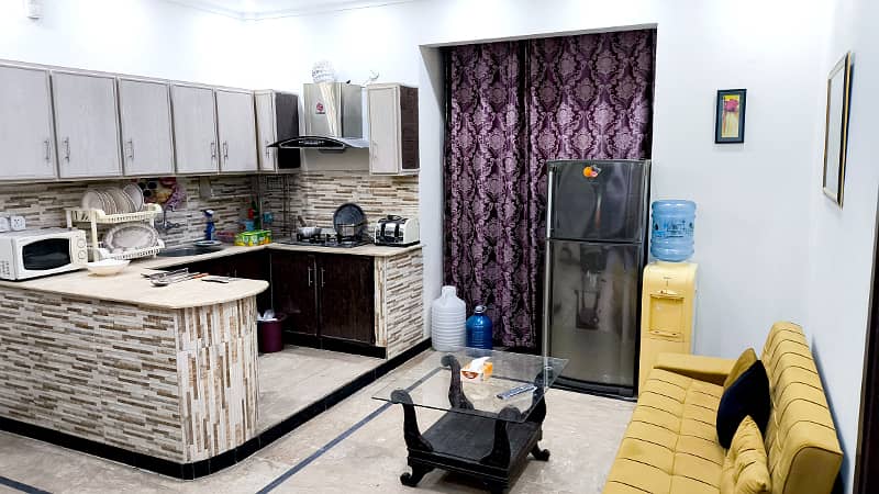 Independent Fully Furnished Portion / Room with TV Lounge for Small Family, WORKING Couple or Male / Female Executives seeking Fully furnished accommodation on daily, weekly, monthly 7