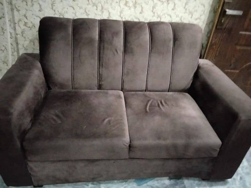 2 seat + 1 seat poshish sofa 15 days used 0