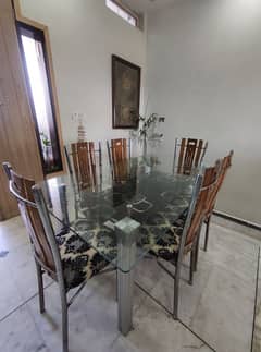 6 chairs Dining table