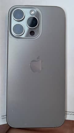 IPHONE 15 PRO MAX NON PTA