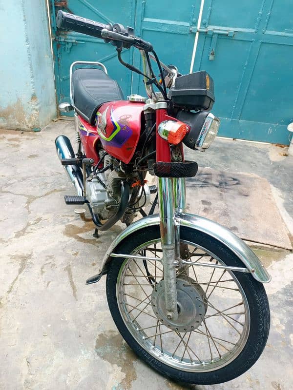 CG 125 for sell in Karachi no need  any work original condition 2